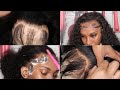 How To Pluck, Customize, Prep, Install Your Frontal Wig Ft CurlyMe Hair Collection