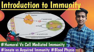 Immunity|| Innate vs Acquired||  Humoral vs cell mediated|| Blood Physio|| Lectures ||hindi|| Ashish