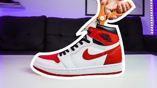 ⚠️ CORTO UNAS JORDAN 1 POR LA MITAD ⚠️ ASI ES UNA JORDAN 1 POR DENTRO😮