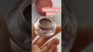 PINKFLASH 2-in-1 Eyebrow Cream \u0026 Eyeliner Waterproof Rp18.900-Rp49.900.#shorts#pinkflash#eyemakeup