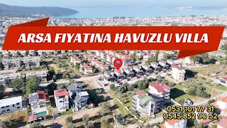 KELEPİR FİYAT !! ARSA FİYATINA HAVUZLU VİLLA !!!