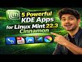 5 Powerful KDE Apps You Should Install on Linux Mint 22.3 (Cinnamon Users Must Try)