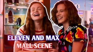 ELEVEN AND MAX MALL SCENE || STRANGER THINGS 3 || NETFLIX ||