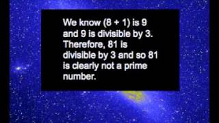 Is 81 a prime number?