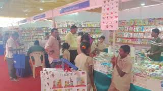 School Students in Villupuram Book Fair 2024