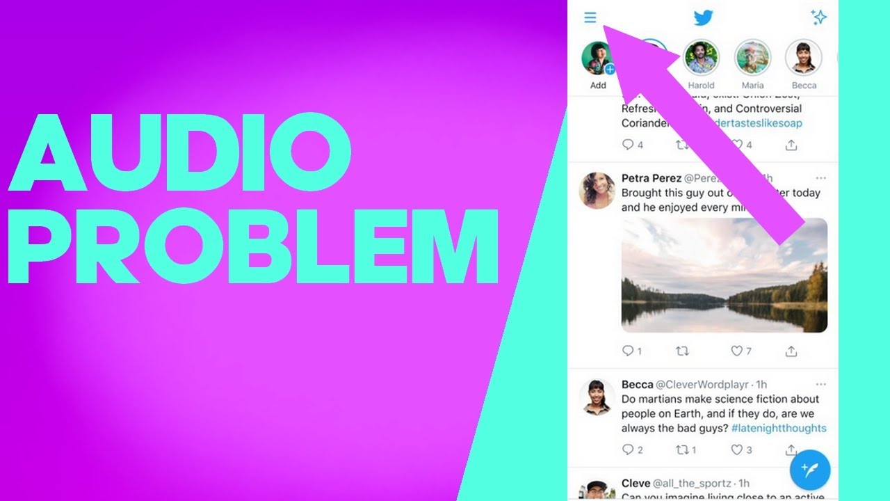 How To Fix And Solve Twitter Audio Problem On Any Android Phone