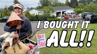 I BOUGHT IT ALL! 🛒 Incredible Estate Sale Finds for Profit