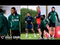 MAN UNITED PLAYER  TRAINING HIGH AND SANCHO RETURNS TO UNITED TRAINING🔥