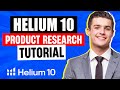 Helium 10 Product Research Tutorial For Beginners 2024 (COMPLETE GUIDE)