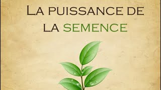 🛑LA PUISSANCE DE LA SEMENCE ‼️