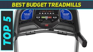Top 5 Best Budget Treadmills 2023
