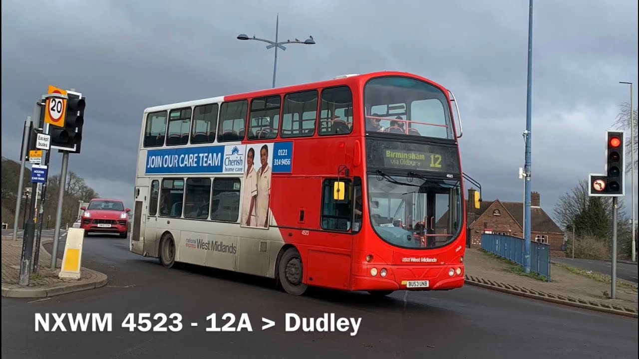 NXWM 4523 Volvo B7TL (ZF/€3) BU53UNB - Hill Climbs - YouTube