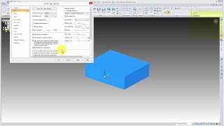 Solid Edge ST7, Change Cube Settings