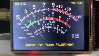 Smeter yaesu ft 857/897