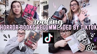 Reading Horror Books Recommended by TikTok 💀🪦 (reading my favorite book of the year so far!!)