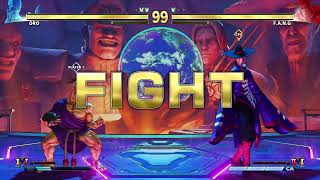 STREET FIGHTER V Oro vs F.A.N.G