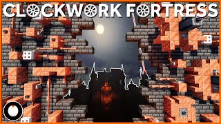 Minecraft Steampunk Castle TIMELAPSE (Building Better Biomes)