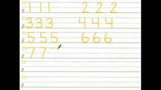 the numeral song