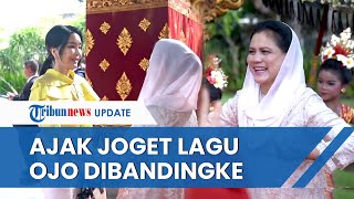 Momen Iriana Jokowi Ajak Pendamping Pemimpin G20 Joget Lagu Ojo Dibandingke, Diberi Jempol Kim Heon