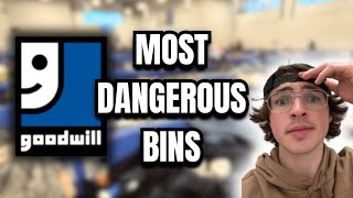 I Thrifted At The Most Dangerous Goodwill Bins...