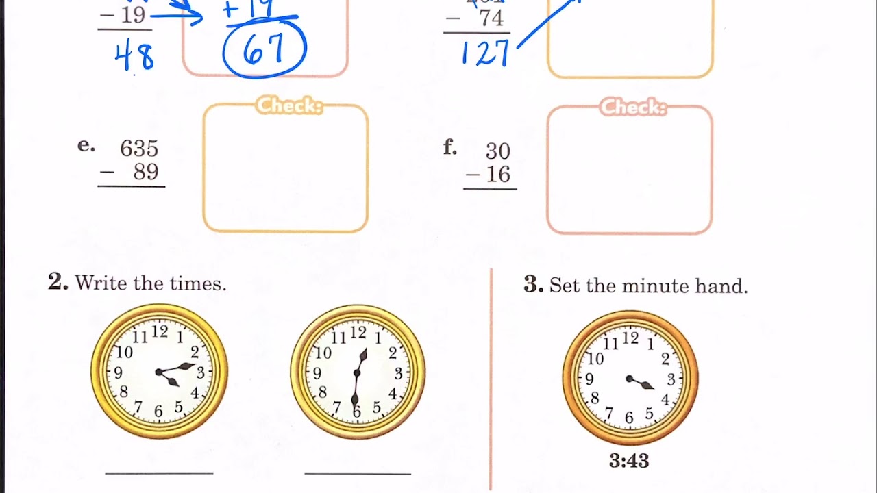 Abeka Math Worksheets