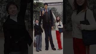 10 Top Tallest People In the World || #facts #history #records #shorts