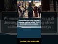 pemandangan yang biasa terjadi di jepang melihat orang stres akibat kelelahan kerja shortvideo