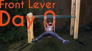 Learning To Front Lever | Front Lever Progress Vlog
