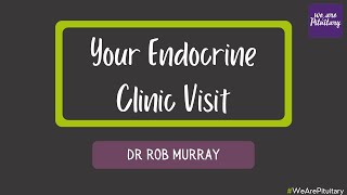 Your Endocrine Clinic Visit with Dr Rob Murray - Virtual Pituitary Conference 2021