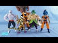 dragonball evolve ssgss goku golden frieza ss broly and jiren chill review