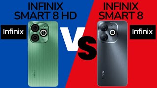 Infinix Smart 8 HD vs Infinix Smart 8 Full Comparison