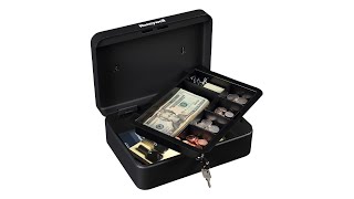 Product Overview - Honeywell Steel Cash Box - 1 Bill / 5 Coin Slots (6112)