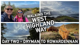 Highland Cows on the Loose || Walking 100 miles - West Highland Way Day 2 - Drymen to Rowardennnan