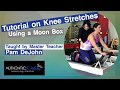 Pilates Intermediate Reformer Knee Stretches Tutorial using a Moon Box