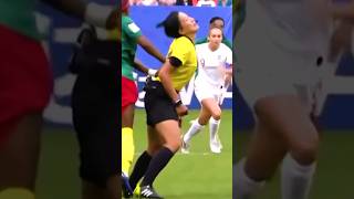 Referee is DOWN #femalefootball #womenssports