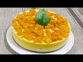 🥭🍰mango graham jelly cake✨ super easy u0026 creamy