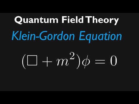 Course 1 on quantum field theory: Klein-Gordon equation for a single particle