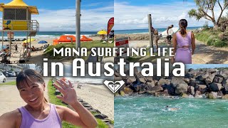 【🇦🇺ゴールドコーストのサーフポイント紹介】MANA サーフィンライフinオーストラリア♡