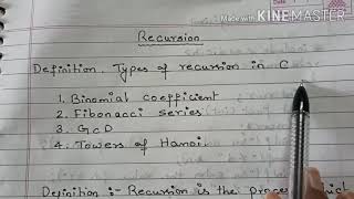 Binomial coefficient using recursion function