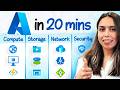 90% Of Azure EXPLAINED In 20 Minutes | COMPLETE Crash Course For Beginners