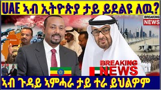 @gDrar ስትራተጂ UAE ኣብ ኢትዮጵያ - The UAE strategy in Ethiopia explained