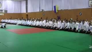 stage Kuribayashi Takanori shihan \u0026 Louis Van Thieghem shihan in Crimea