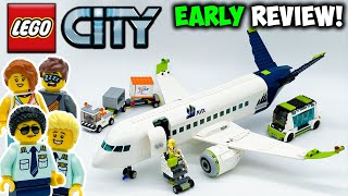 LEGO City Passenger Airplane Review! LEGO City Set 60367