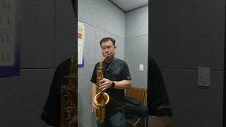 [쭌이의 색소폰 연주] 나훈아 - 너도 역시 여자였구나 #shorts #music #노래 #연주 #트로트 #saxophone #색소폰