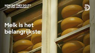 Het productieproces van Goudse kaas in Nederland. - How Do They Do It? met Joep van Deudekom