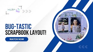 Bug-Tastic Scrapbook Layout! | January 2026 Mystery Envelope Challenge