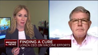 Lonza CEO on Moderna partnership to manufacture coronavirus vaccine at scale