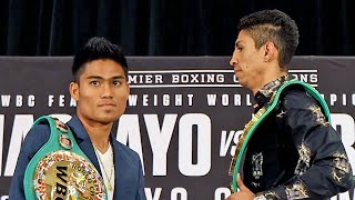 GIANT REY VARGAS LOOKS DOWN ON MARK MAGSAYO IN FIRST FACE OFF! PLUS FRANK MARTIN COLD A** FACE OFF