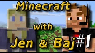 Baj \u0026 Jenny's Adventures in Minecraft #1 - A Whole New World! :D