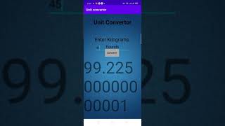 How to convert weight from kilogram (KG) to pounds (P)